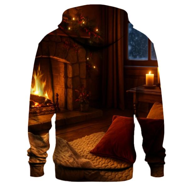 Enchanted Fireplace Gathering custom hoodies