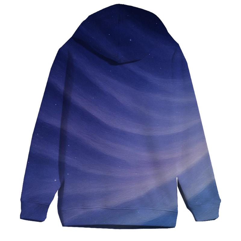 Celestial Silk Gradient pullover hoodies