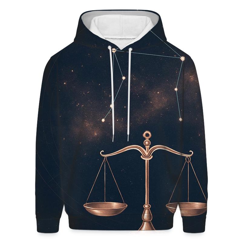 Libra Equinox Celestial Balance pullover hoodies