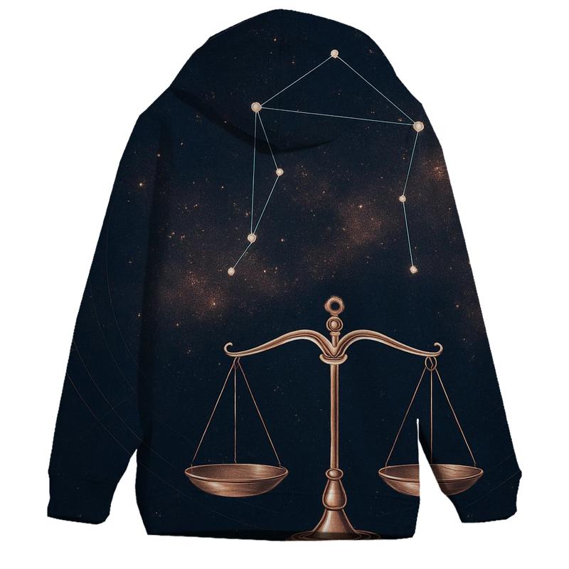 Libra Equinox Celestial Balance pullover hoodies