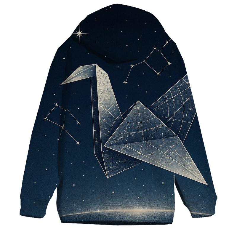 Celestial Origami Voyage pullover hoodies