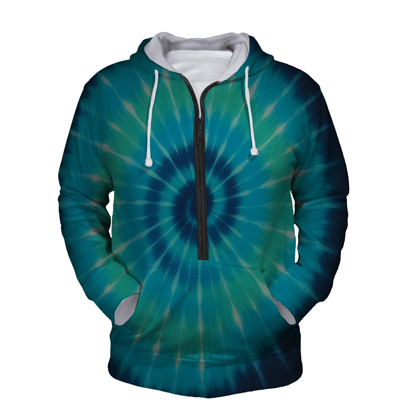 Cosmic Spiral Burst hoodie styles
