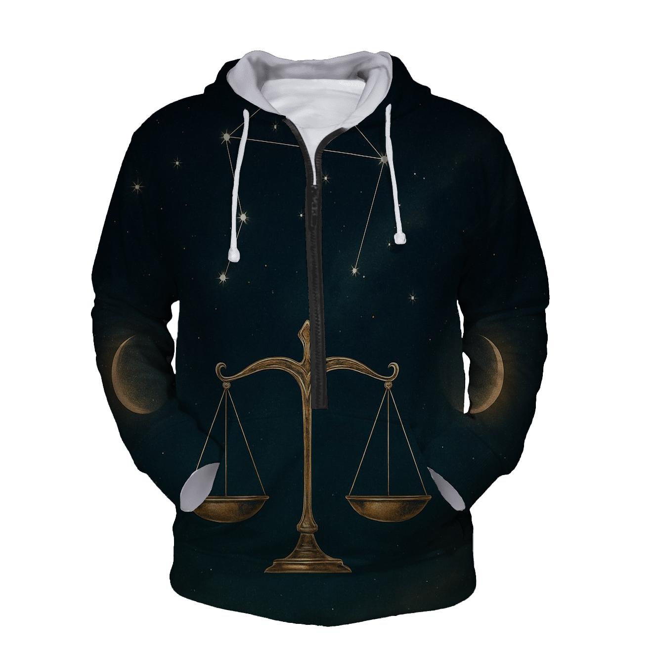 Celestial Libra Equinox Balance pullover hoodies