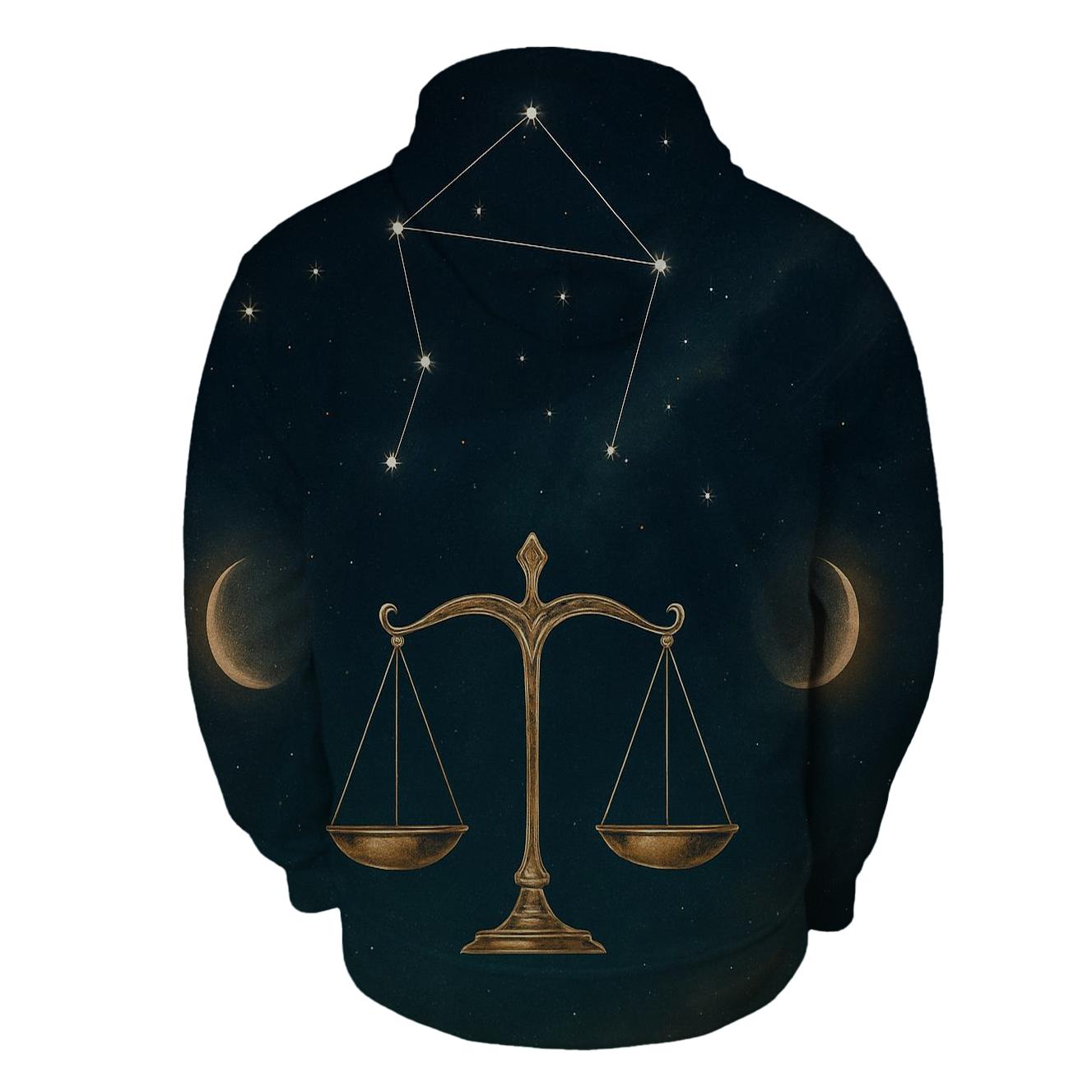 Celestial Libra Equinox Balance pullover hoodies