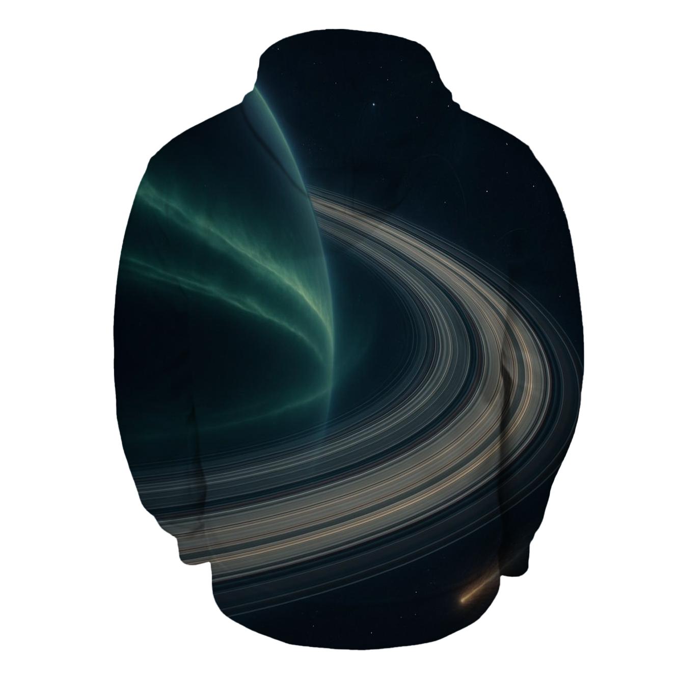 Auroral Ring Plane custom hoodies