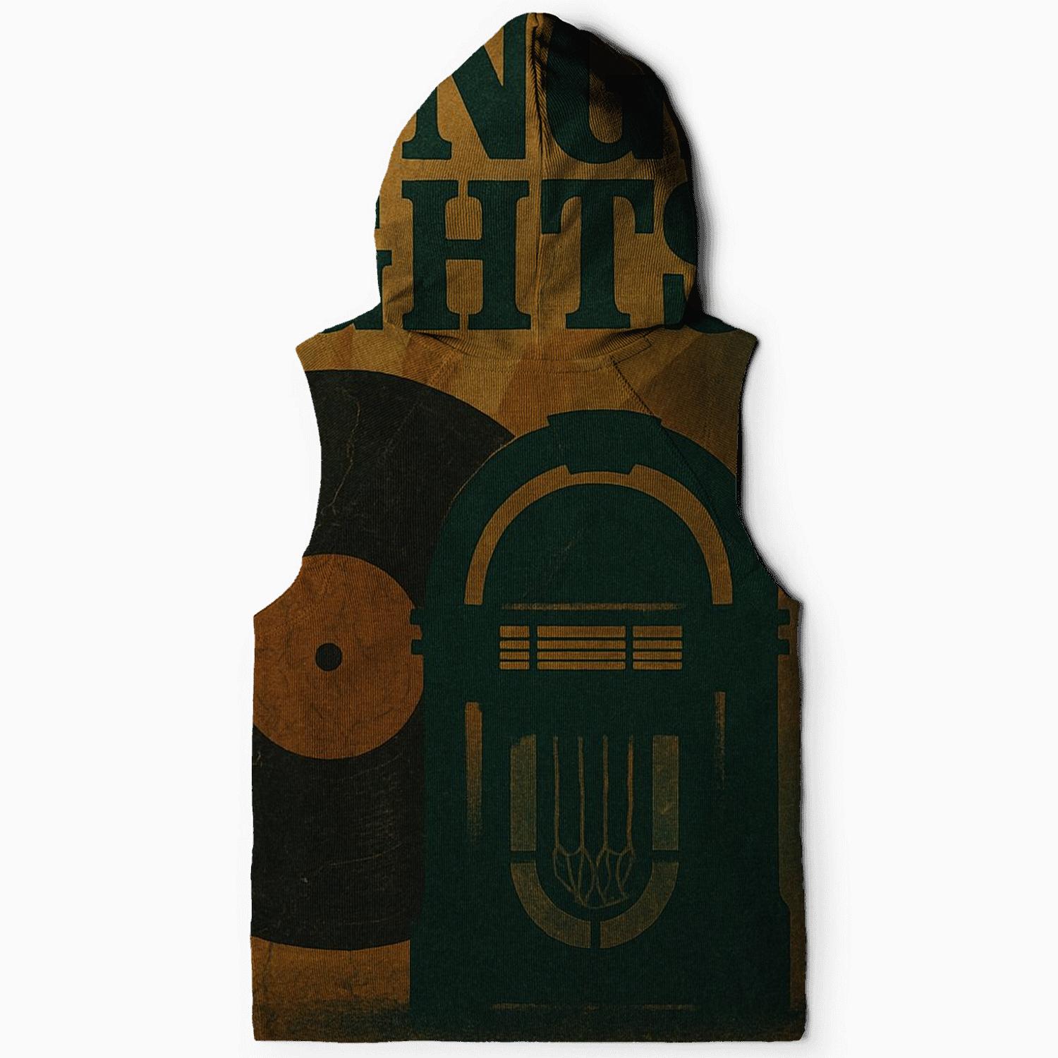 Sunfaded Vinyl Lounge Poster hoodie styles