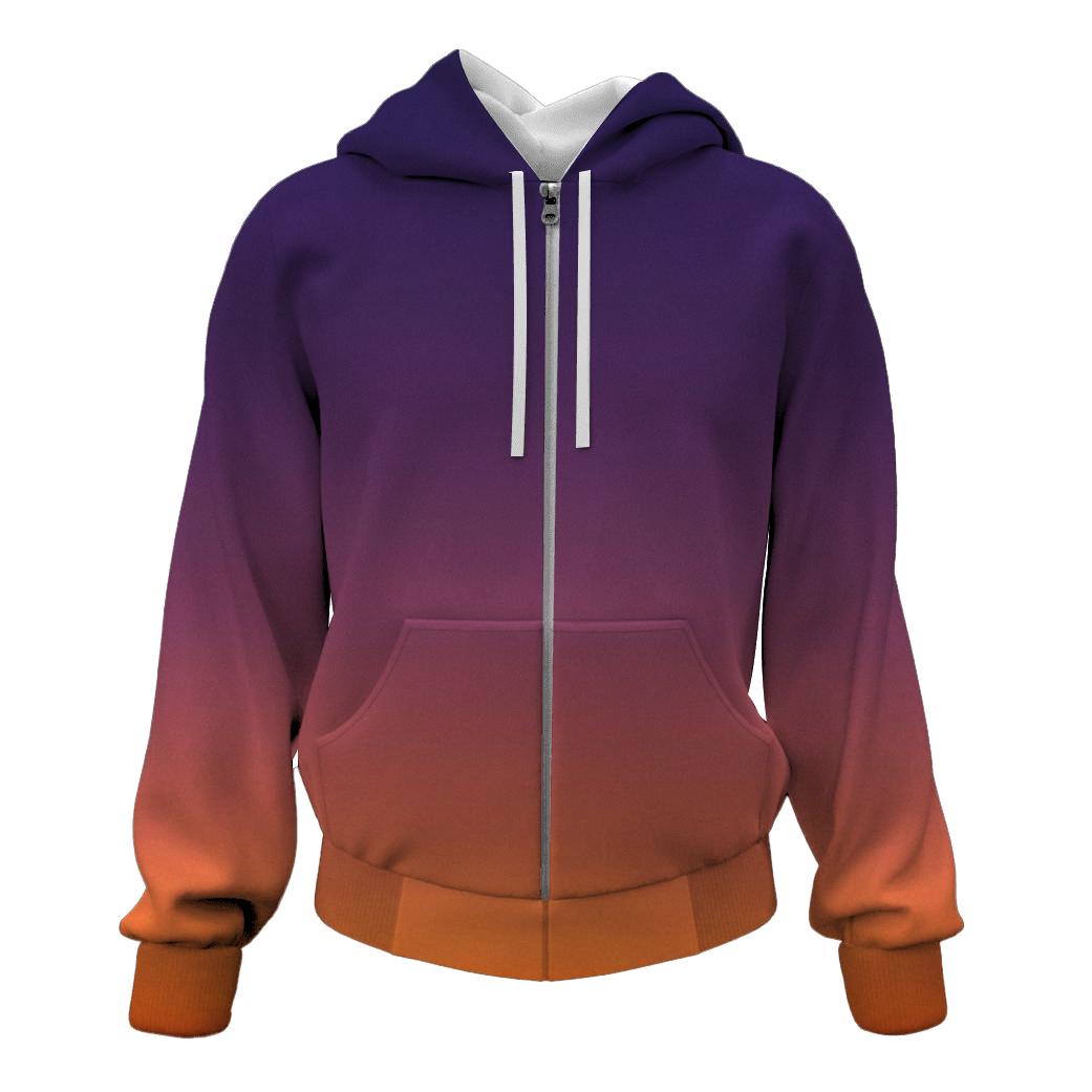 Sunset Horizon Wave hoodie trends