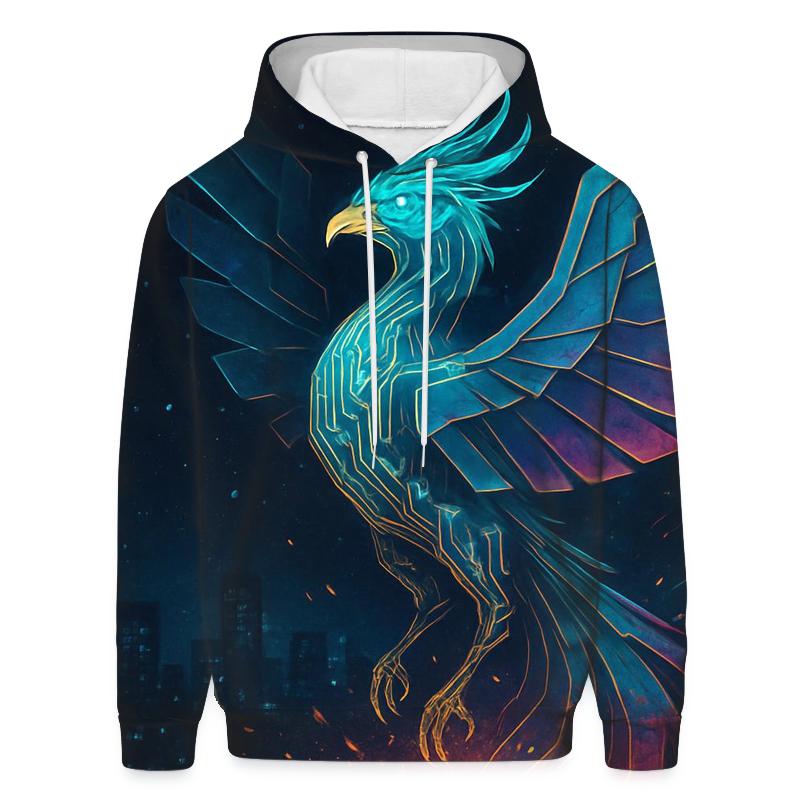 Chromatic Circuit Phoenix lightweight hoodies