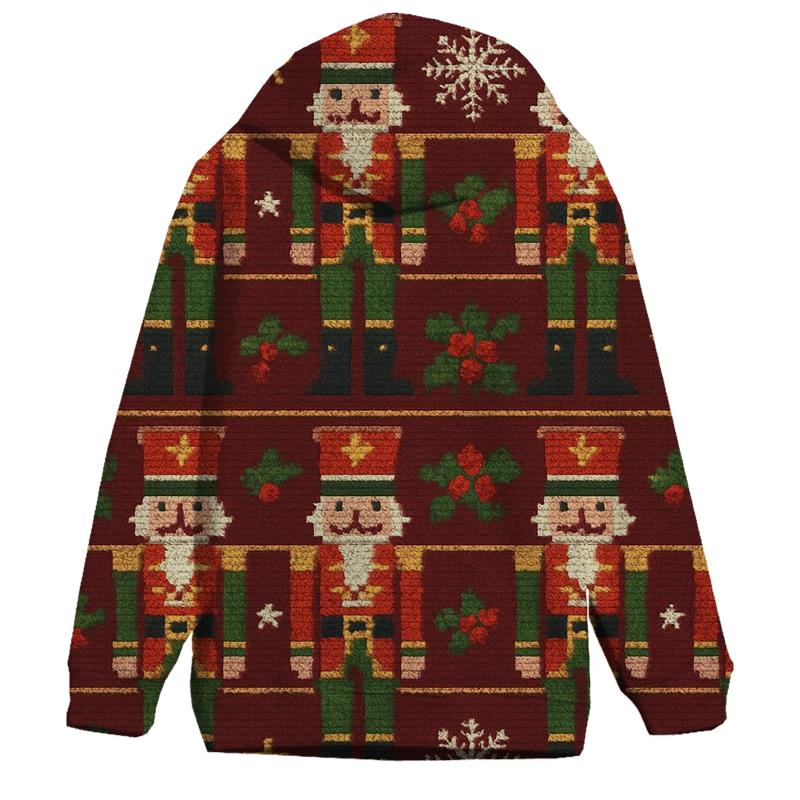 Nutcracker March Stripe Design graphic hoodies