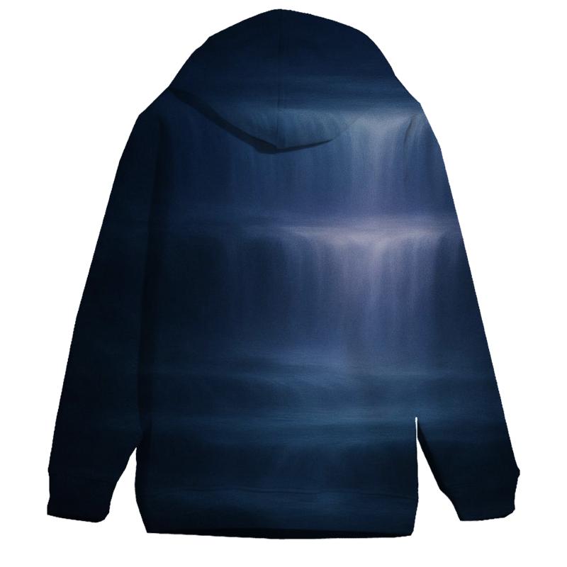 Midnight Cascade designer hoodies