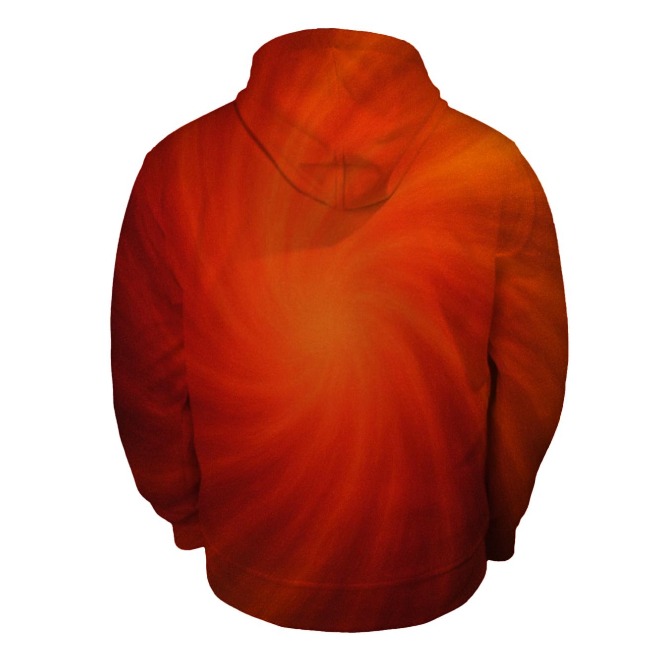 Molten Coral Cascade hoodie trends