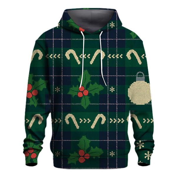 Nebula Ornament Plaid Design hoodies fashion