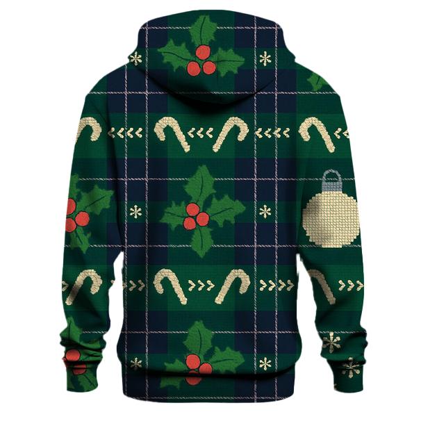Nebula Ornament Plaid Design hoodies fashion