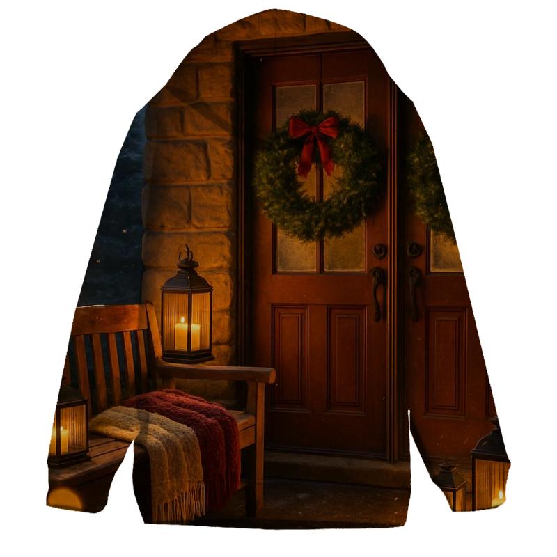 Wreaths And Starlight hoodie styles