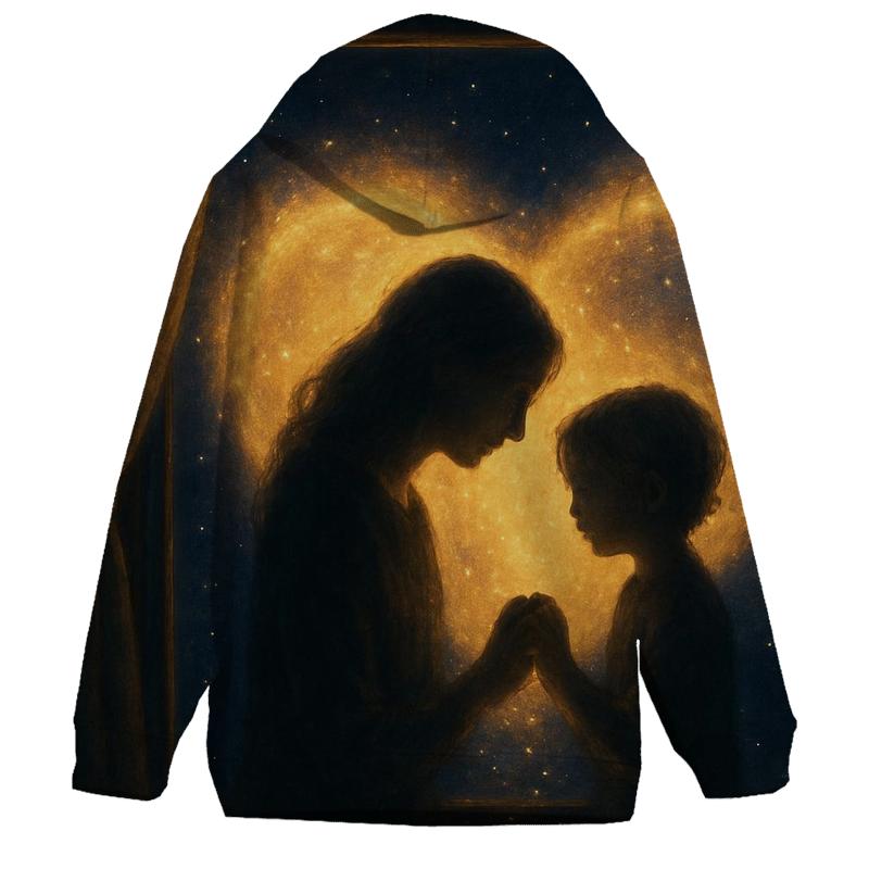 Eternal Light Between Mother And Child custom hoodies