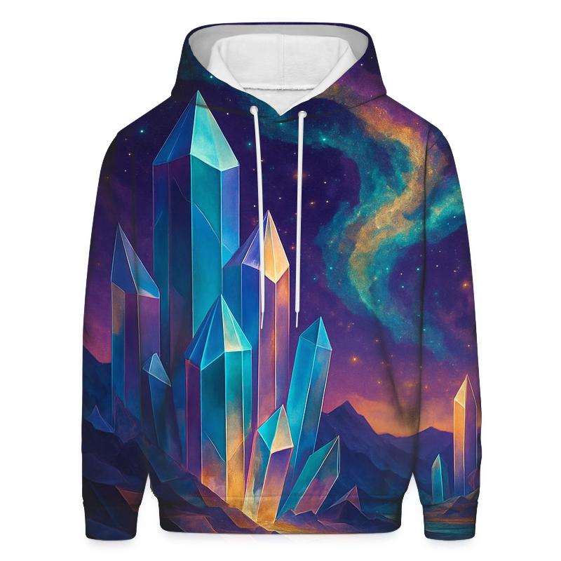 Celestial Prism Landscape lightweight hoodies