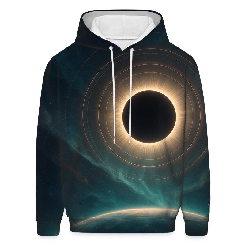 Coronal Ring Plane premium hoodies