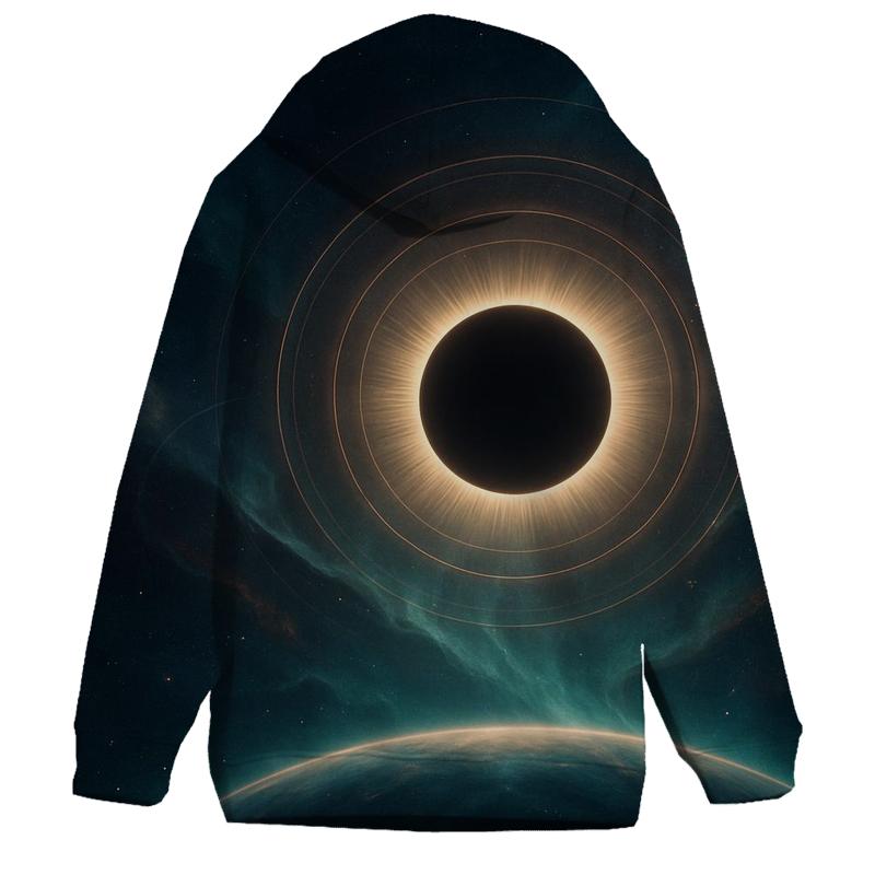 Coronal Ring Plane premium hoodies