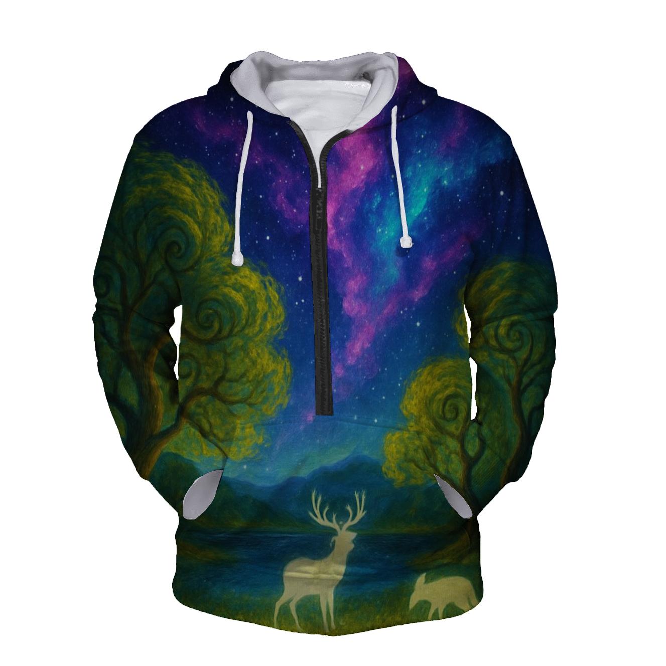 Celestial Nature Symphony hoodie styles