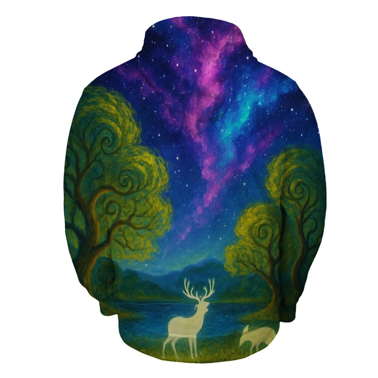 Celestial Nature Symphony hoodie styles