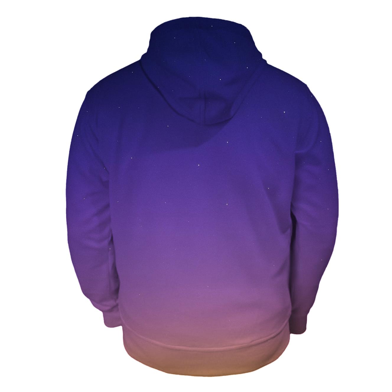 Celestial Twilight Fusion printed hoodies