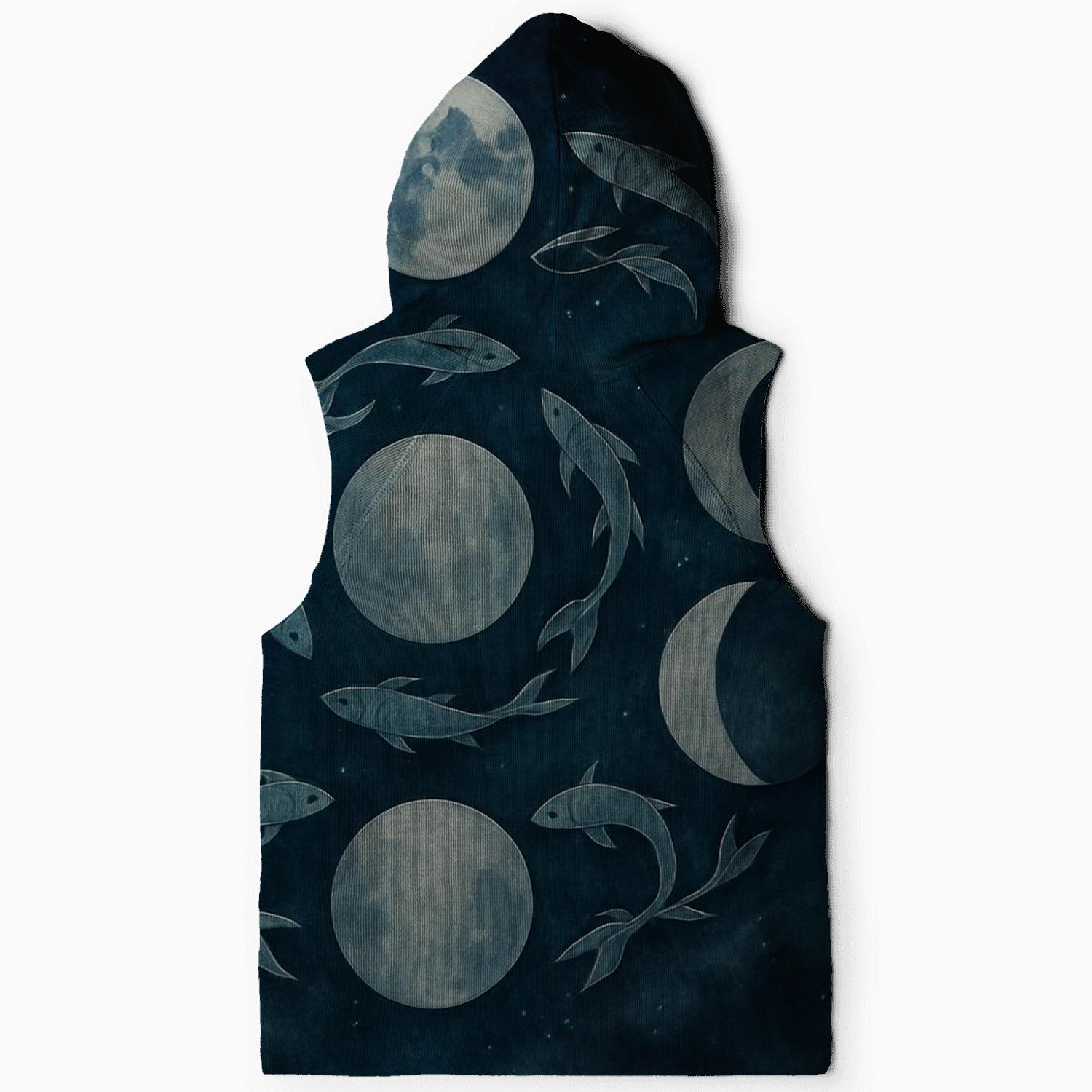 Lunar Phases Of Pisces hoodie designs