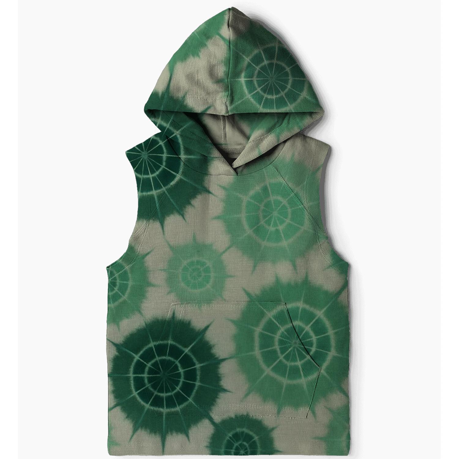 Verdant Kumo Cluster printed hoodies