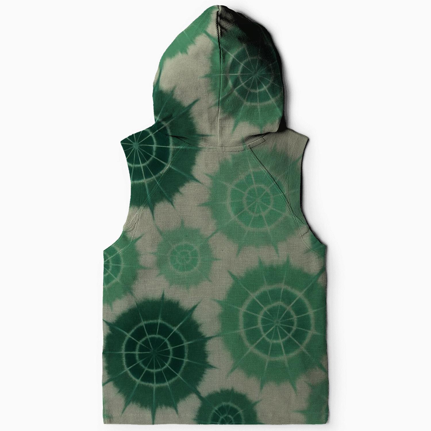 Verdant Kumo Cluster printed hoodies
