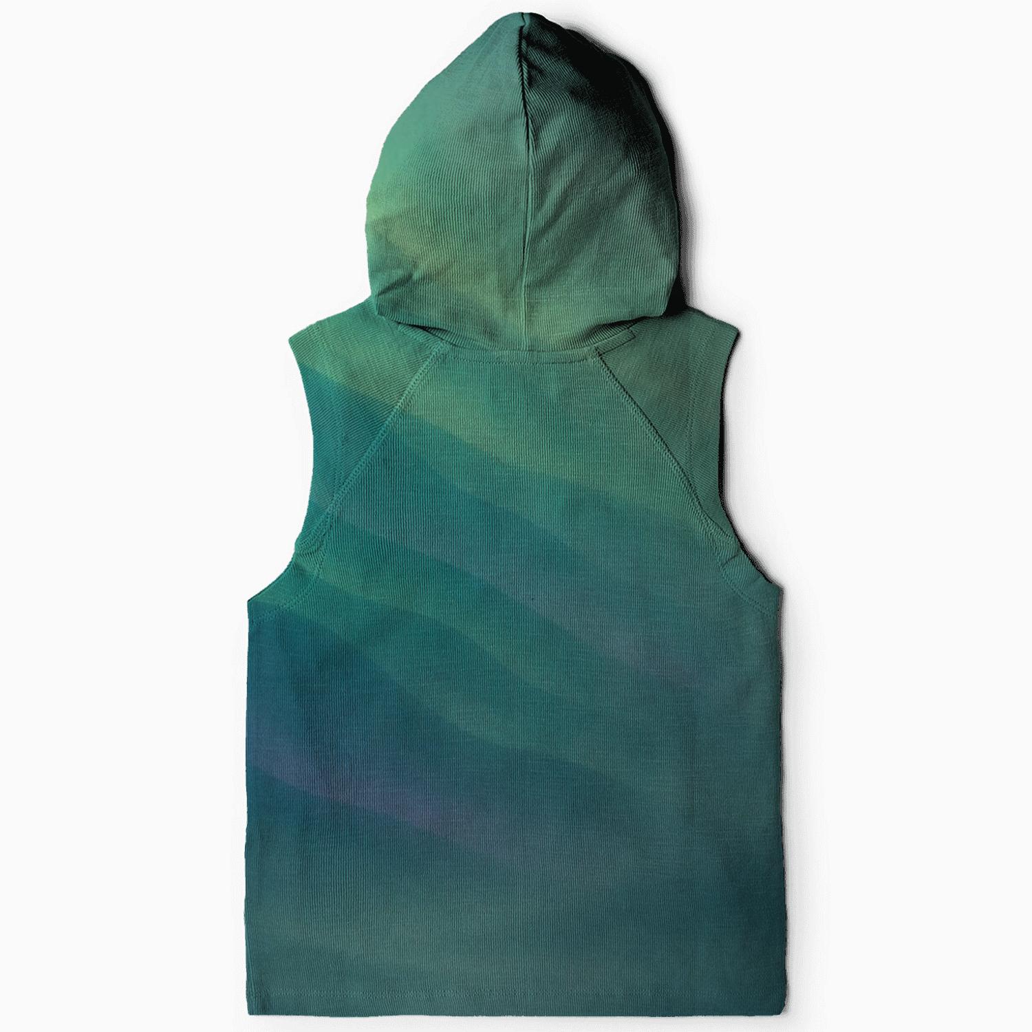 Aurora Mist Cascade hoodies fashion