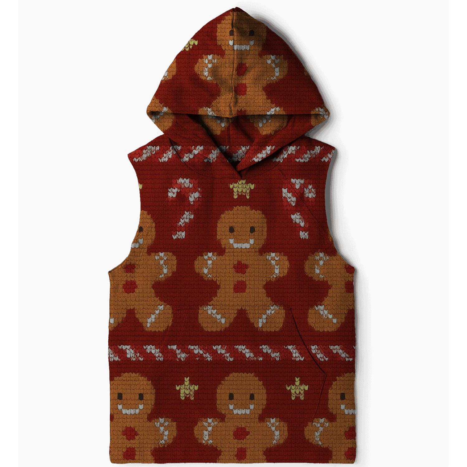 Jolly Gingerbread Men Parade Design designer hoodies