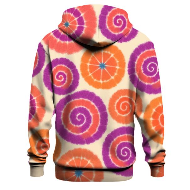 Spiral Spectrum Kumo Cluster pullover hoodies
