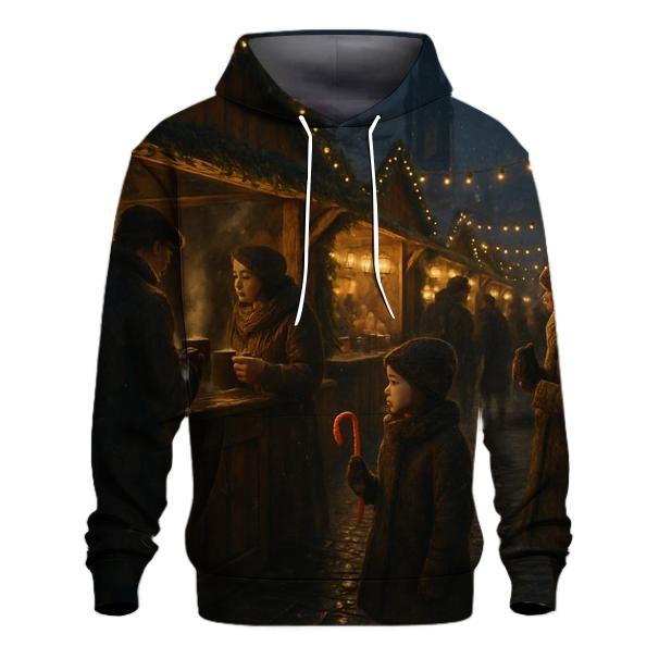 Midnight Market And Candy Cane Lane hoodie styles