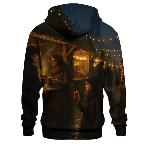 Midnight Market And Candy Cane Lane hoodie styles