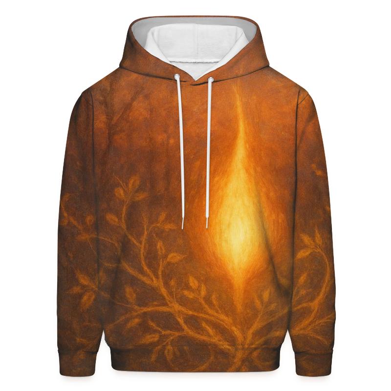 The Everlasting Flame A Mother Kindles Within zip-up hoodies