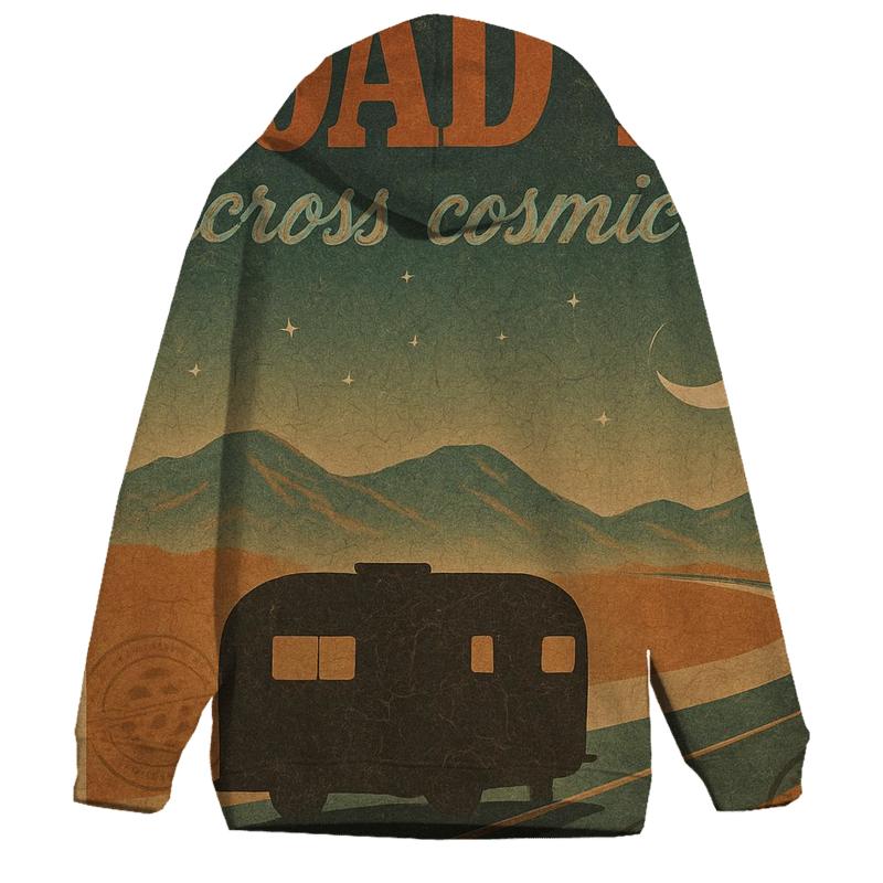 Retro Stellar Roadtrip Poster graphic hoodies