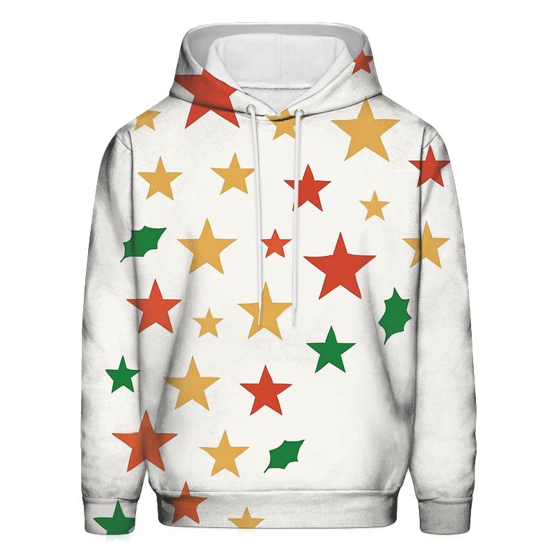 Festive Starfall Harmony pullover hoodies