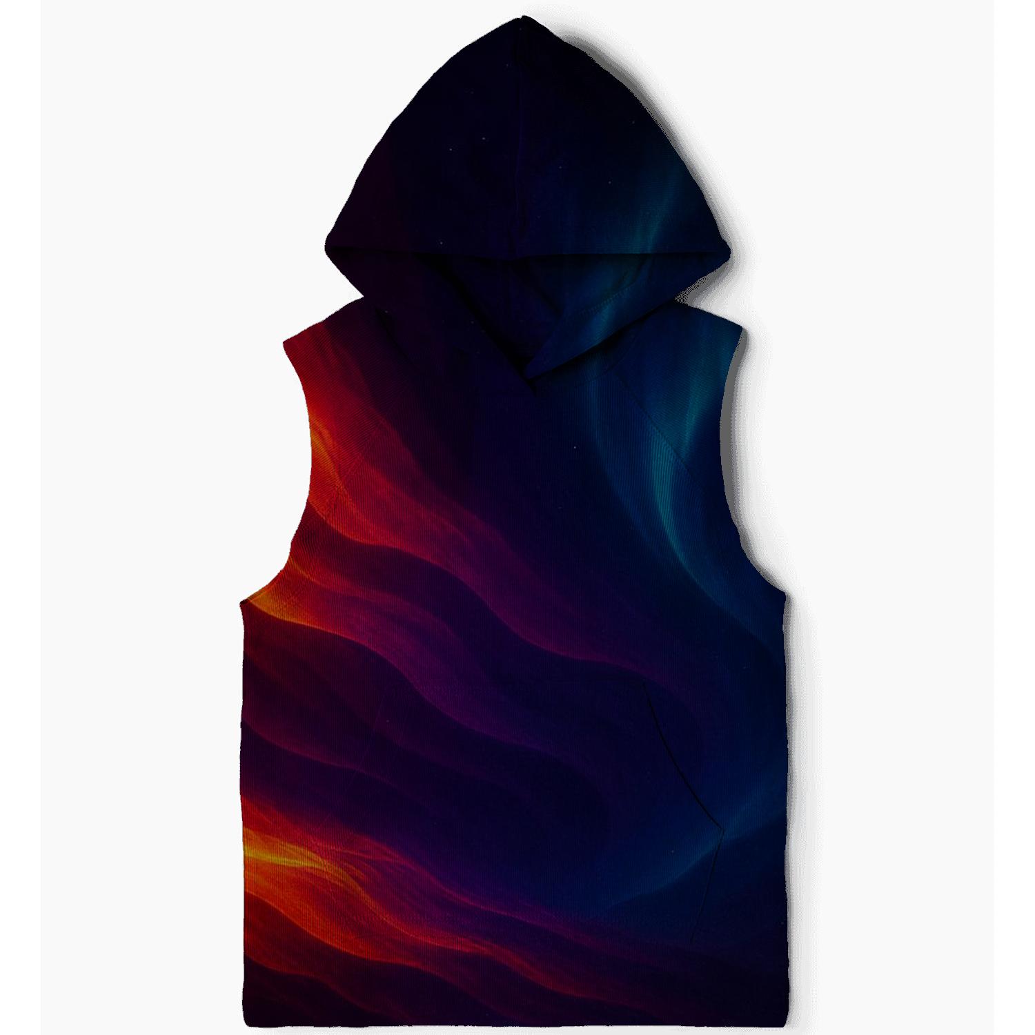 Molten Aurora Cascade graphic hoodies