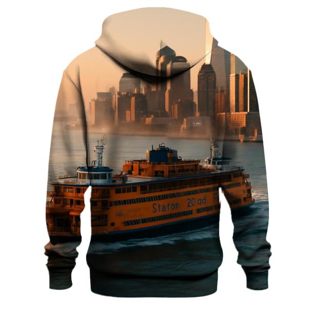 Harbor Dawn Over Lower Manhattan hoodie designs