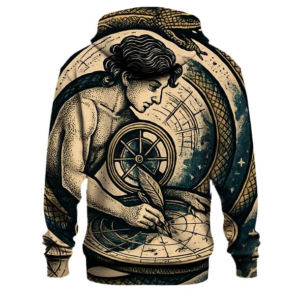 Celestial Coil Cartographer hoodie designs