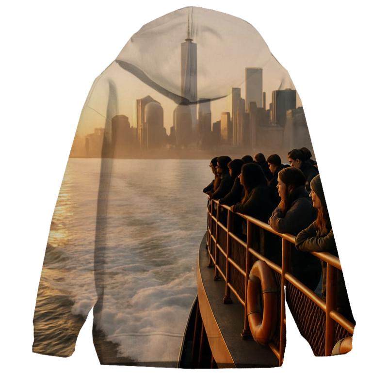 Sunrise Staten Island Ferry Approach hoodie trends