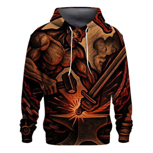 Iron Ouroboros Forge hoodie trends