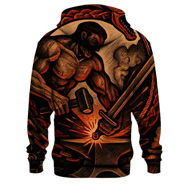 Iron Ouroboros Forge hoodie trends