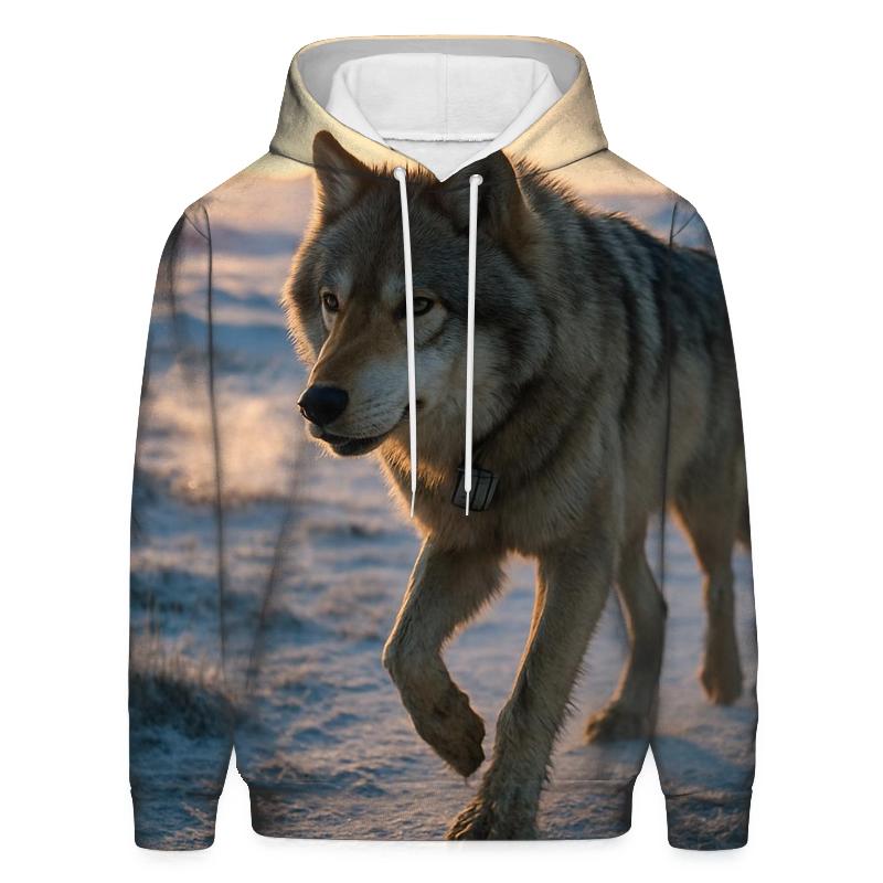 Northern Pack Morning Patrol printed hoodies