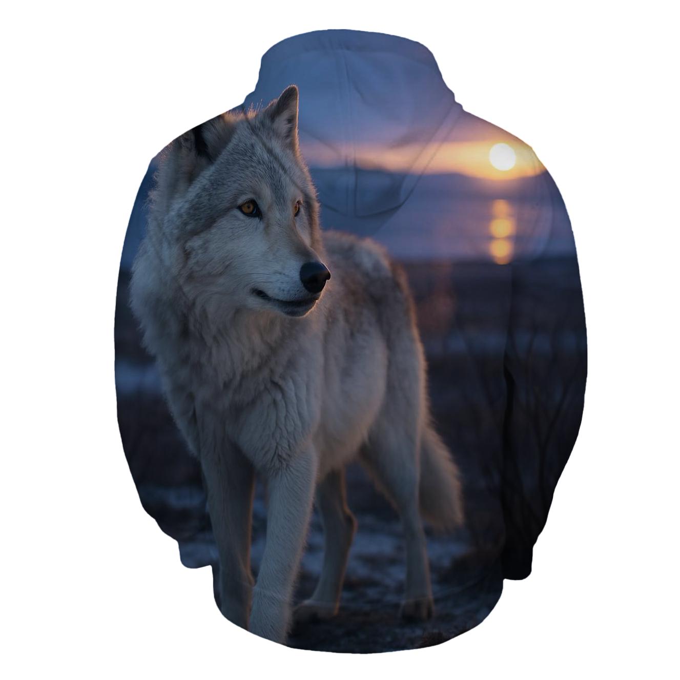 Arctic Alpha At Dusk graphic hoodies