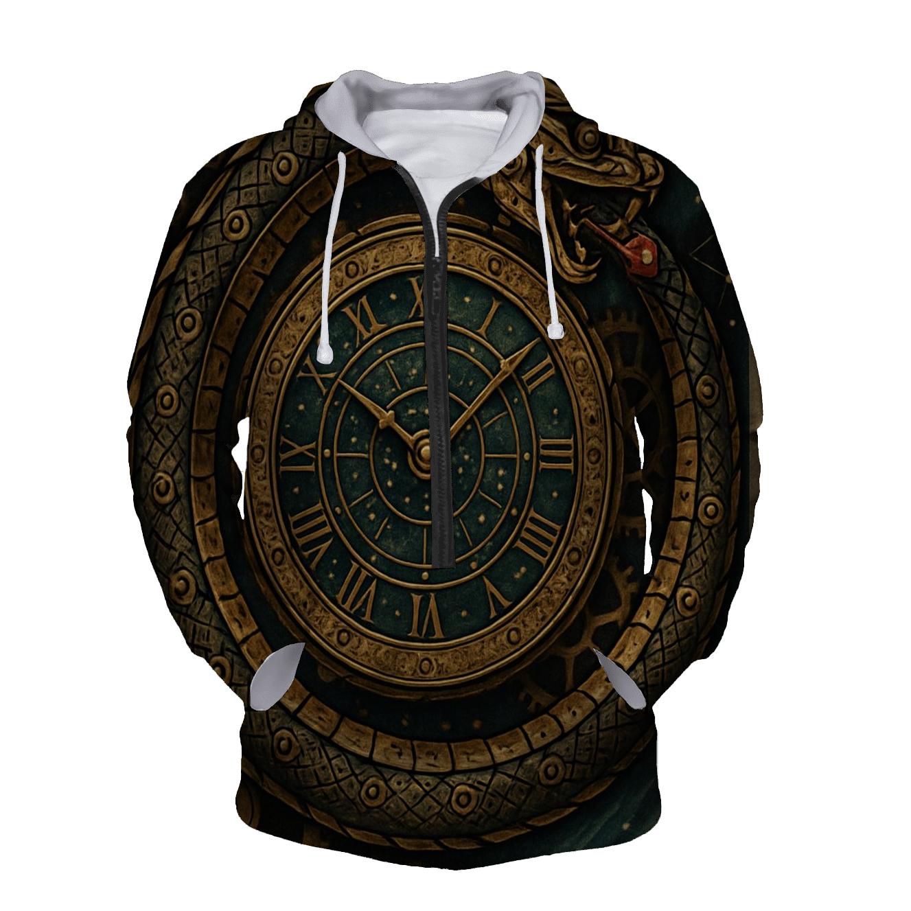 Clockwork Serpent Ouroboros custom hoodies