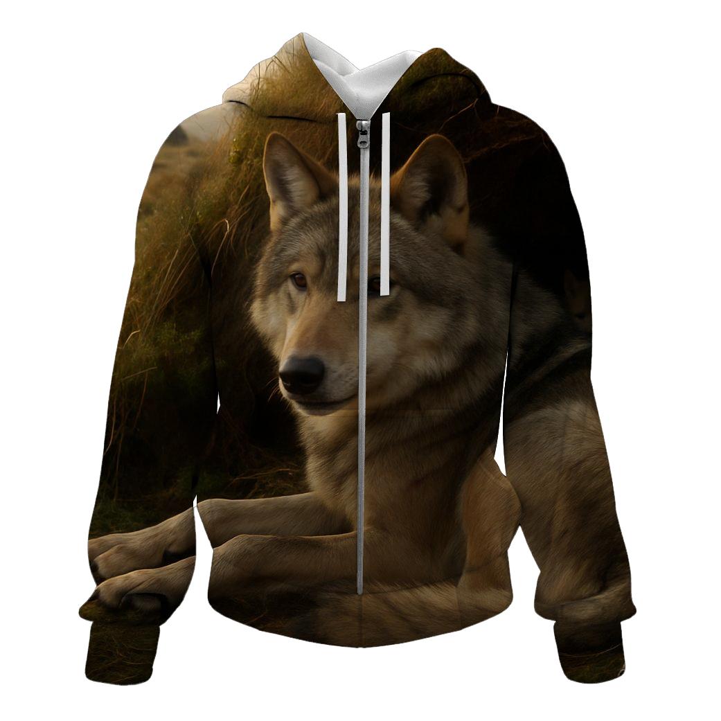 Highland Denkeeping zip-up hoodies