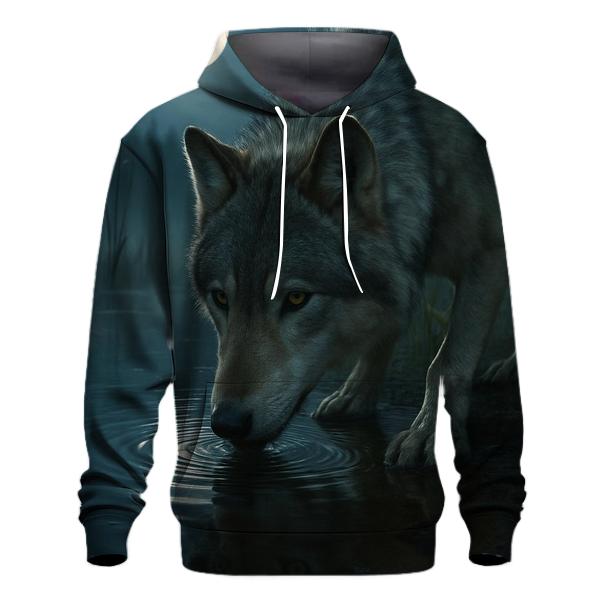 Moonlit Bog Reflection hoodie designs