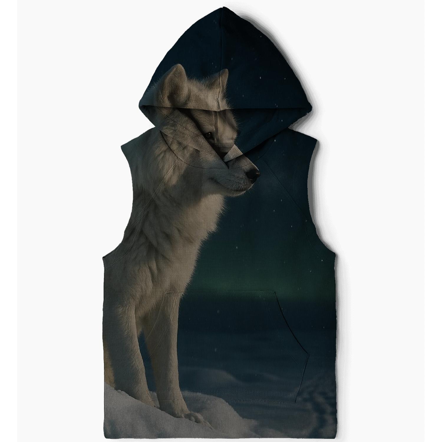 Arctic Night Sentinel zip-up hoodies
