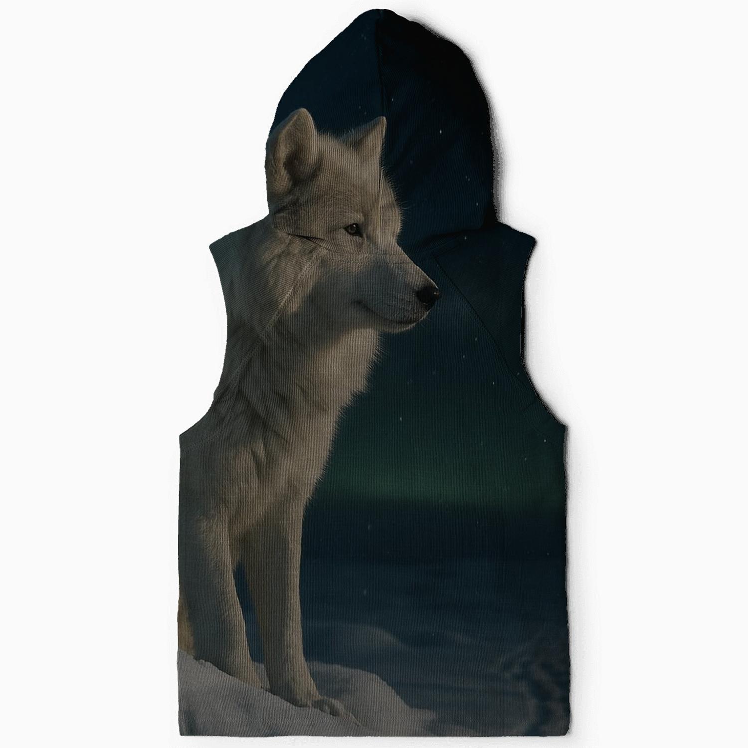 Arctic Night Sentinel zip-up hoodies