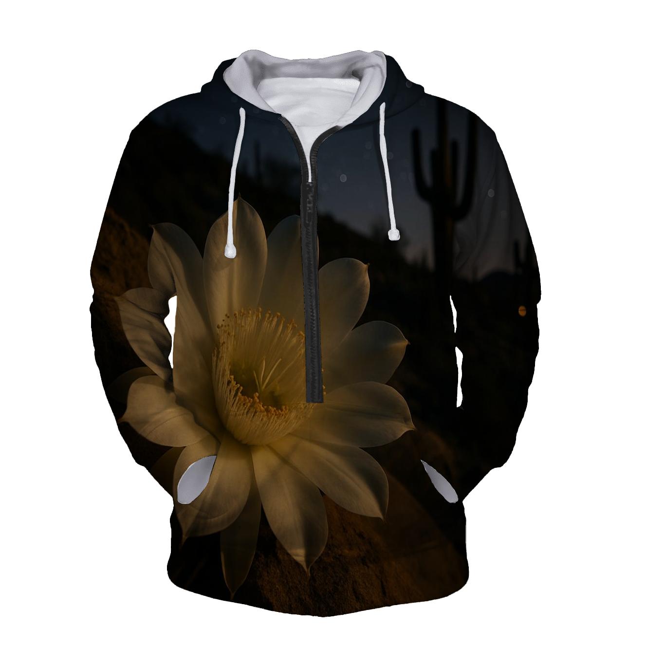 Desert Night Blooming Cereus hoodie styles